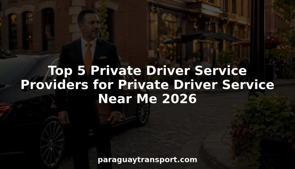 Chauffeur beside luxury car at hotel entrance