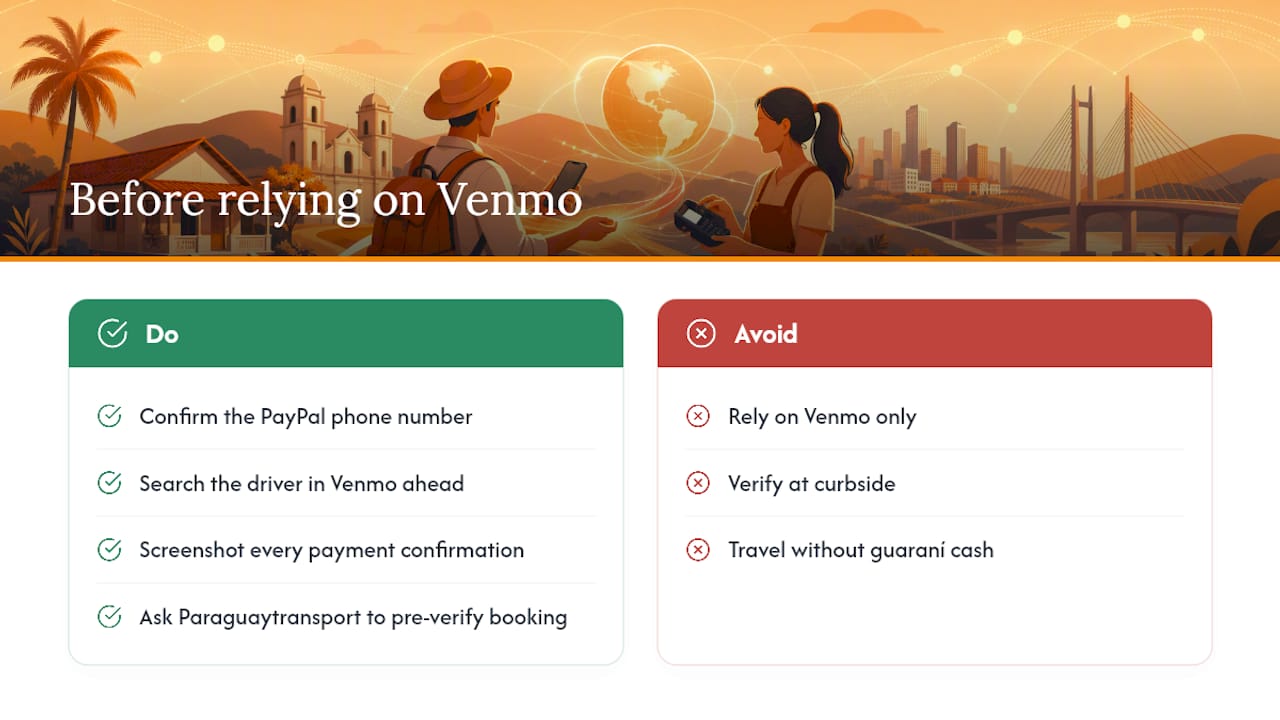 A Quick Checklist Before You Rely on Venmo in Paraguay — overview diagram